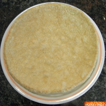 Saucer sized rice cake